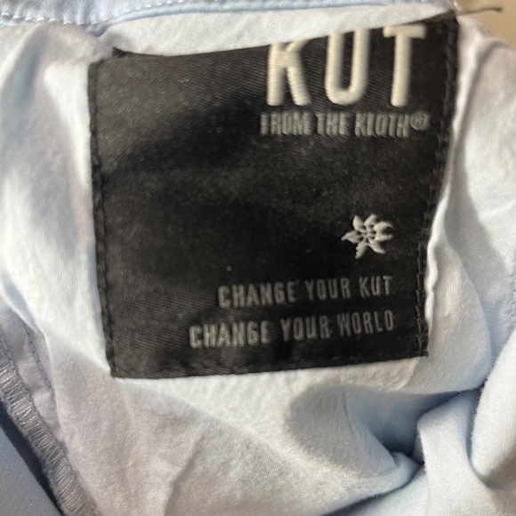 Kut from the Kloth Light Blue Crop Trouser Pant Women Plus Size 20W SP274GA1 - Picture 9 of 11